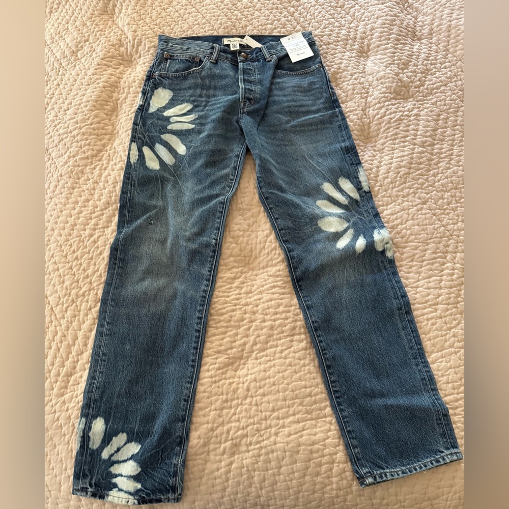 Madewell Floral Jeans - Size 25 - New with Tags
